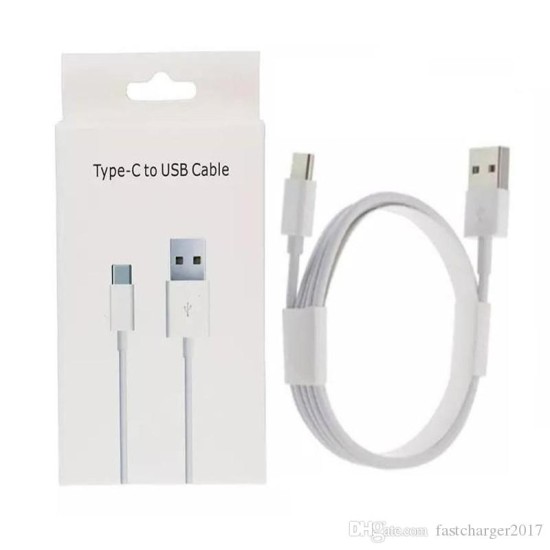 DATA CABLE TYPE C FOR SAMSUNG GALAXY S8/S8 EDGE WHITE